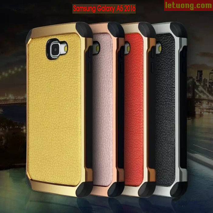 Ốp lưng Galaxy A5 2016 NX Case lưng da sang trọng, chống sốc 3
